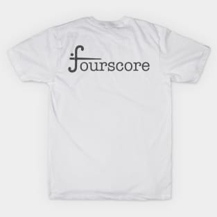 Fourscore (band) Logo + Galaxy Light T-Shirt